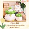 NASSIA Plush Toy - Cabbage and Bird - Funny, Cute, Humorous Item, Body Pillow, Relaxing Item, Gift (40cm)