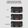 SURD 3 in 1 Multi-functional Motorcycle Clock, 6V-30V, Monitor, Digital Voltmeter, Multi-functional Display, Motorcycle