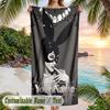 Ariana Grande Beach Towel, Personalized Custom Name Text, Quick Dry Large Absorbent Towel For Beach Pool