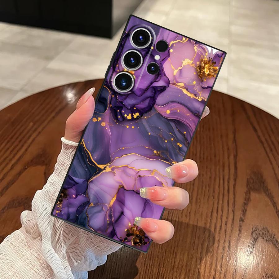 

Чехол Funda с нерегулярным узором для Samsung Galaxy S26 S25 S21 FE S10 S9 S23 S26 S20 Ultra Note 20 8 9 10 S24 Plus Galaxy S9
