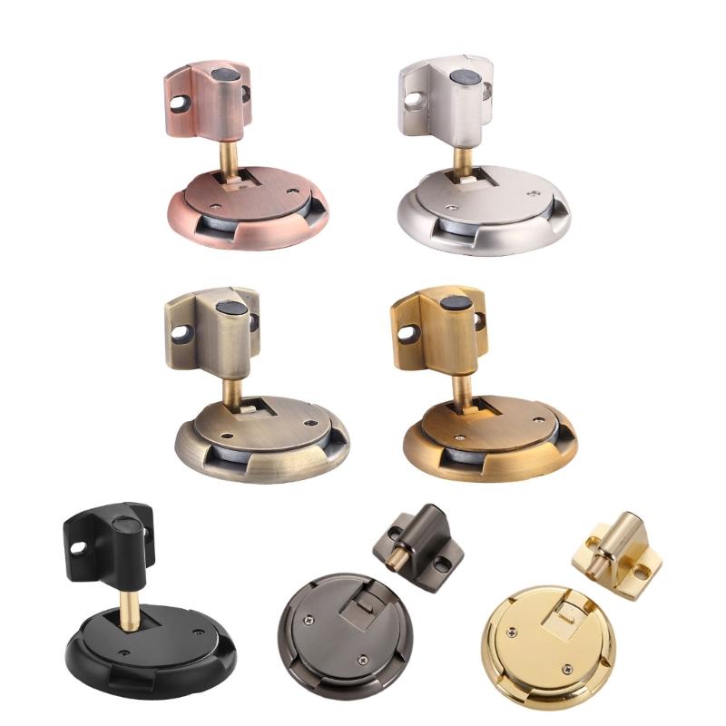 Quiet Mechanical Door Stoppers Winds Resistant Door Stoppers Heavy Type Zincs Alloys For Indoor Outdoor Use