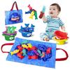 Montessori Cloth Fishing Game Sensory Baby Toys for Toddlers 1-3, Number Counting&Color Sorting, Gifts for Birthday Christmas