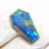 Lab-Created Opal Loose Gemstone Multi Color Fancy Cut Doublet 11.65 ct for Jewelry Making and Crafts