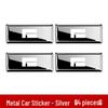 Ji Shi 01 Car Emblem Sticker: Personalized Interior & Exterior Modification