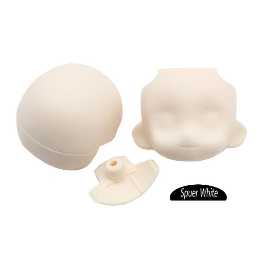 Cabeza de muñeca OB11 de 5 colores Resina Soporte facial para cabeza de muñeca GSC Apto para muñecas Obitsu11 GSC DOD/ Muñecas BJD 1/12