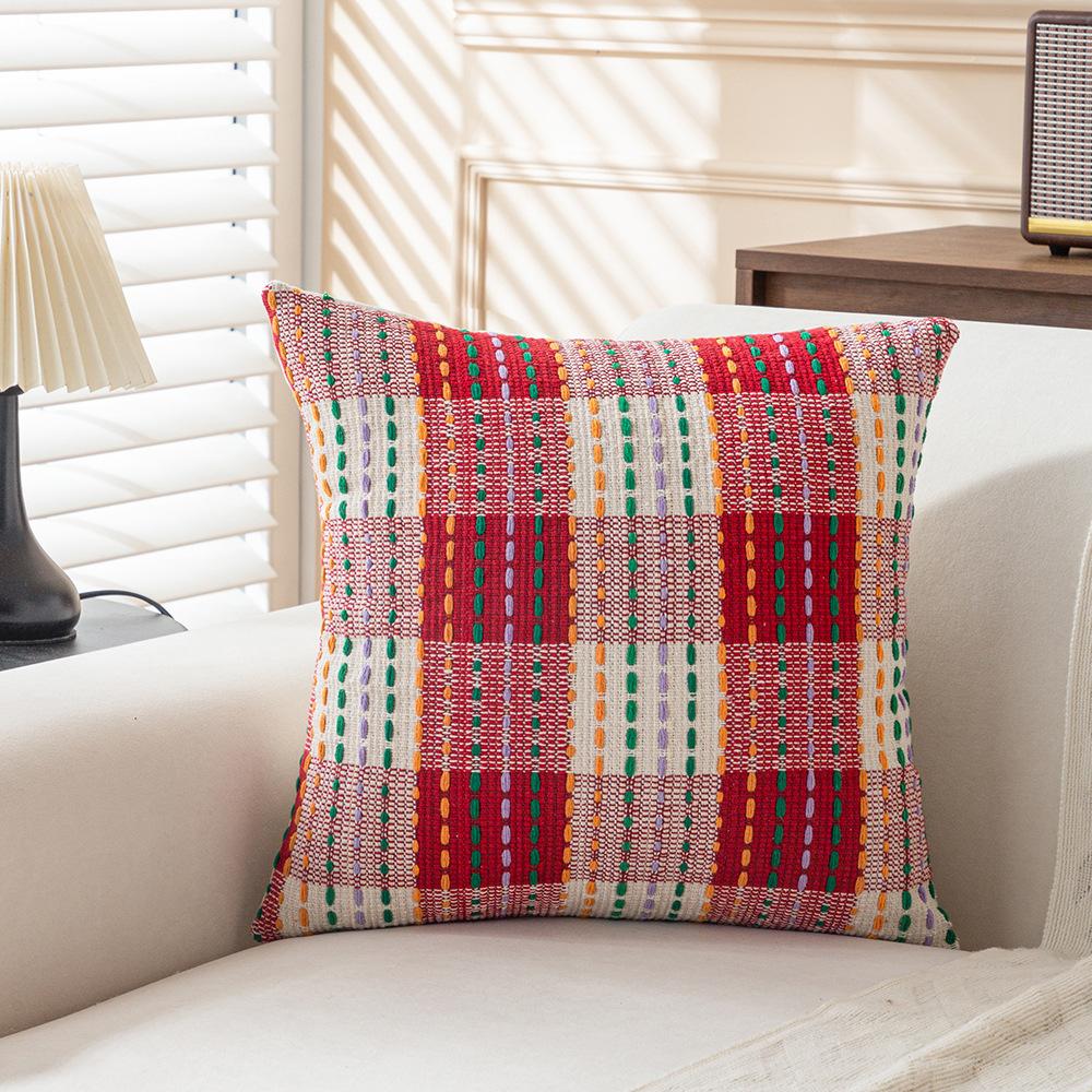 2026 New Luxury Bohemian Moroccan Pillow Set Color Color Weaving Living Room High End Sofa Decoration Pillowcover