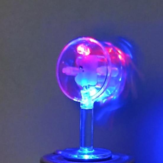 Windmills Model Car Decoration LED Center Console Decoration for Cars Motorcycles Colorful