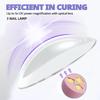 1PC Portable Nail Dryer UV Led Lamp For Manicure Rechargeable Quick Dry Nails Gel Polish Drying Lamp Nail Art Tool Home Salon Use