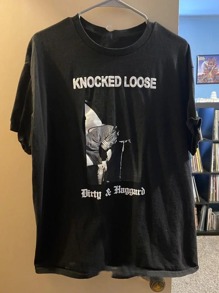 Knocked Loose Czarna Bawełna Wszystkie rozmiary S-5XL Prezent Dla Fanów AD203 Koszulka Unisex