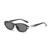 New fashion square sunglasses light luxury personalized concave sunscreen glasses outdoor street pose sunglasses men and women