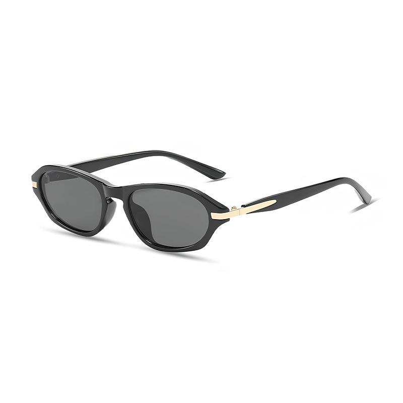 New fashion square sunglasses light luxury personalized concave sunscreen glasses outdoor street pose sunglasses men and women