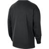 Nike Logo Print Loose Fit Crew Neck Long Sleeve T-Shirt Men Tops Black HJ2545-010