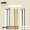 Wei Mu Ke LSCF108B Colorful Cartoon Alloy Chopsticks (3 Pairs)