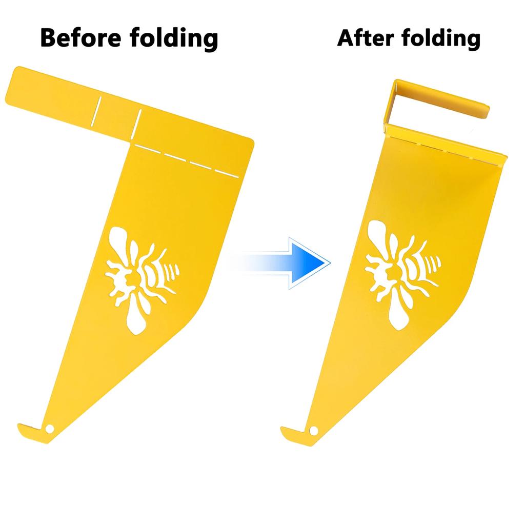 Stainless Steel Beehive Inspection Bracket Yellow Beehive Frame Holder Foldable Bee Hive Frame Grip Beekeeping Tool 2/4/10/20Pcs
