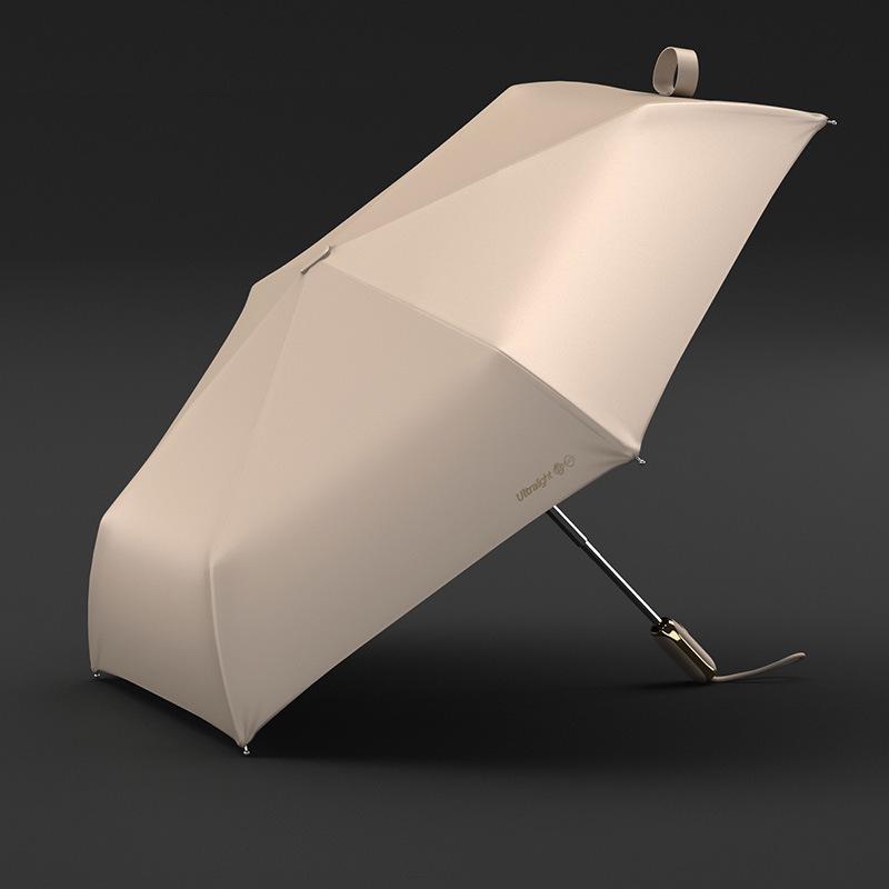 

OLYCAT Легкий 6-спицевый зонт от солнца и дождя с УФ-защитой и портативным дизайном 94 cm абрикосовый