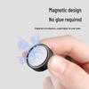 Strong Magnetic Hooks for Refrigerator, Wall & Door Mount, Traceless Adhesive