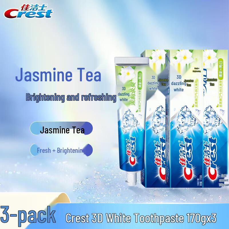 

Crest 3D White Jasmine Tea Fresh Toothpaste