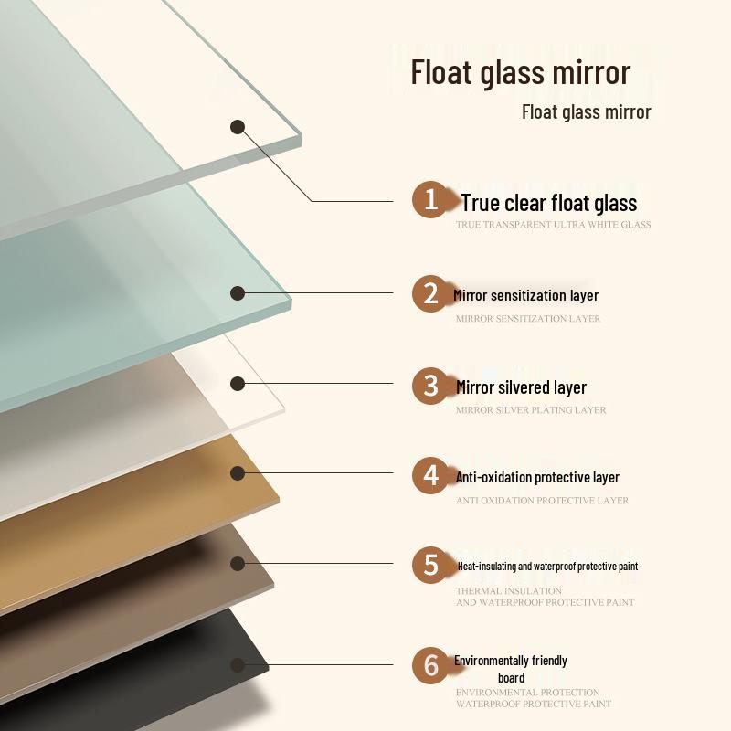 Chinese Style Full-Length Dressing Mirror: Large, Wall-Mountable Floor Mirror for Living Room, Bedroom, or Clothing Store Fitting Room.