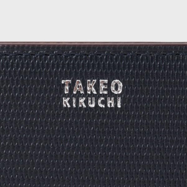 Wallet Mesh Leather Wallet 07001520 Peacock Blue 00 [TAKEO KIKUCHI] Soft & NaturalMini Bi-fold Men's (524)