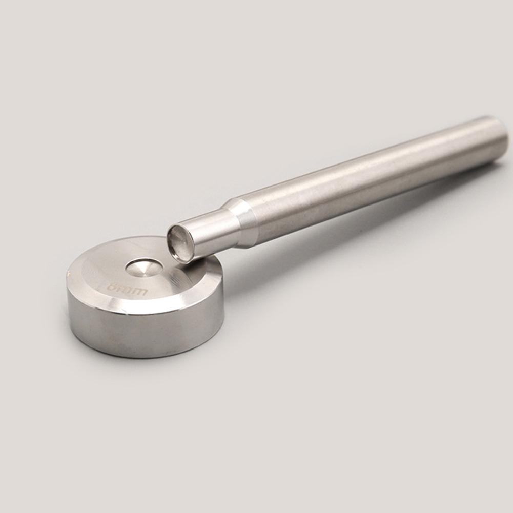 Komplette Installationsarbeiten Leder DIY Werkzeug Doppelkopfnieten Werkzeug Verschiedene Öffnungen Einfach zu bedienendes Installationstool