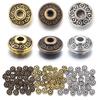 50 Stück/Los 6,5x3,5mm Vintage Legierung Abstandshalter Perlen Metallperlen Lose Perlen Für Schmuckherstellung DIY Armband Halskette Zubehör