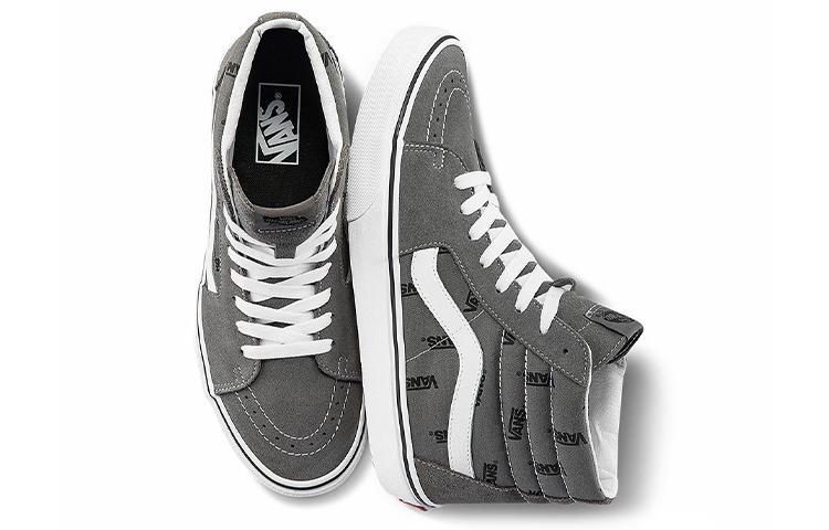 Vans Unisex SK8 High Top Sneakers Grey Gray VN0A5KRH90M