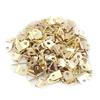 100Pcs with Screws Triangle Hanging Ring Single Hole D-Shaped Ring Picture Hangers  Clock Mounting