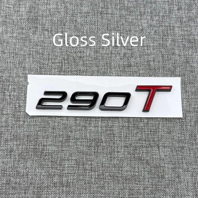 1pc 3D ABS TIGGO7 290T 390T Badge Sticker Rear Trunk Emblem Decal for TIGGO TIGGO7 TIGGO7PROPLUS