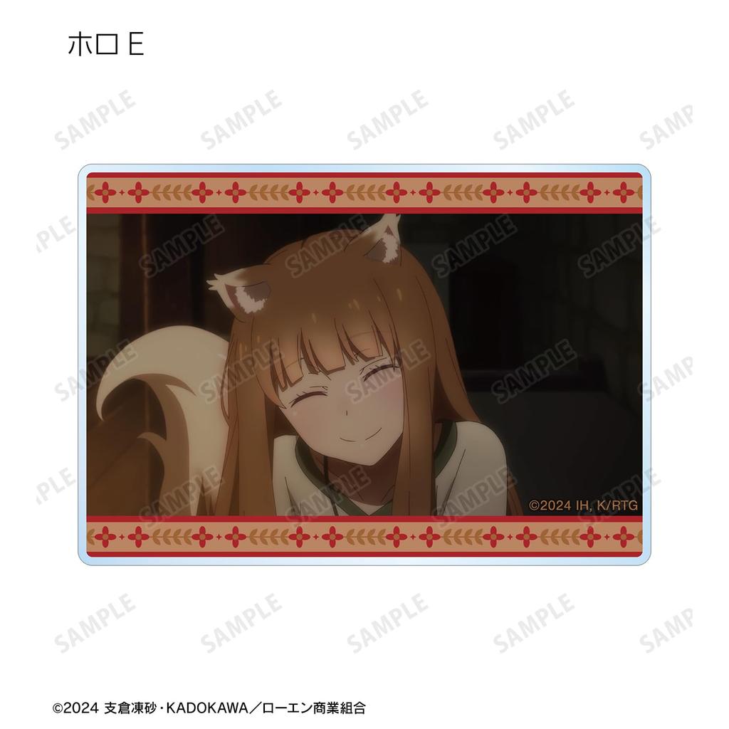 TV Anime "Spice and Wolf: Merchant Meets the Wise Wolf" Trading Holo Scene Acrylic Cards Vol. 2 14-Pack Box