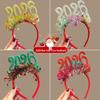 2026 Digital New Year Eve Festive Headband – Party Headdress & Photo Prop Hair Accessory