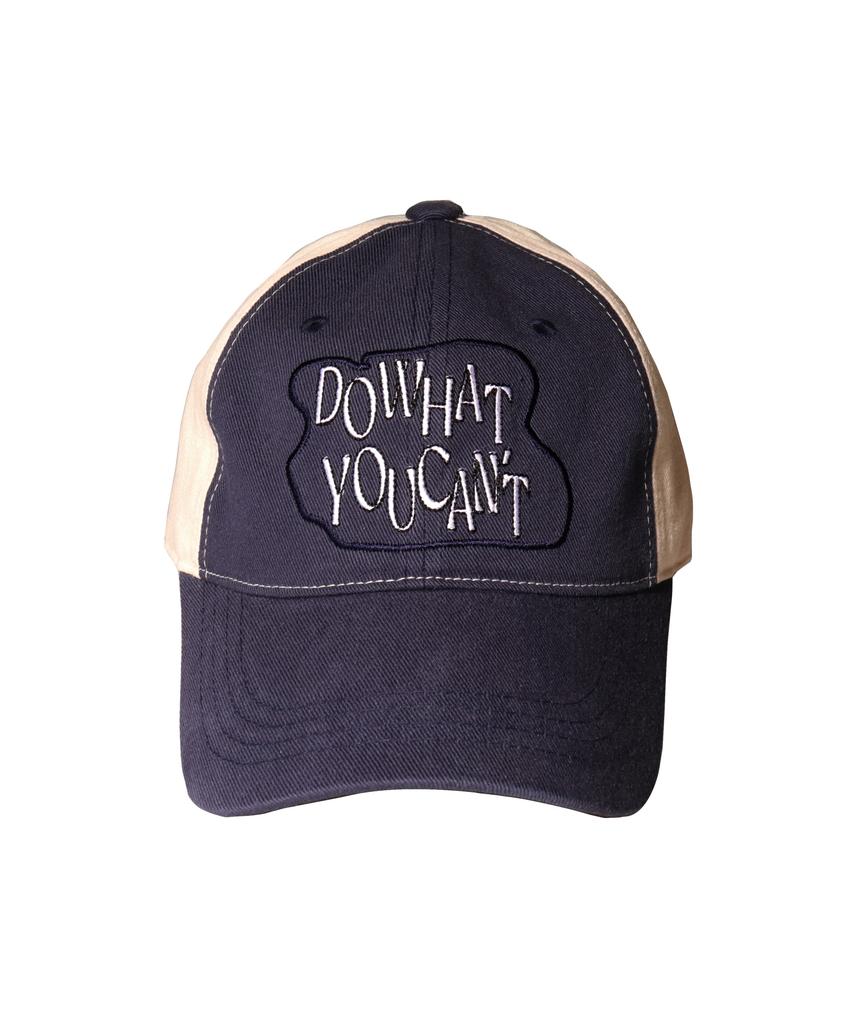 Seullipiseullib Do What You Cant Navy/Beige Ball Cap