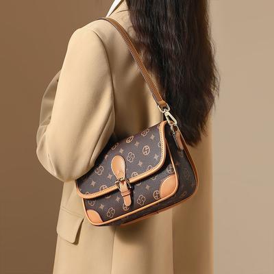 Nová podzimní a zimní taška pod paži crossbody dámská taška s potiskem luxusní taška na dojíždění taška přes rameno