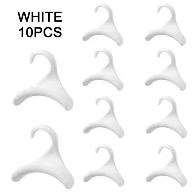 

5/10pcs Widen Multipurpose Hangers Connection Hook Space Saving Hat Silk Scarf Shawls Handbag Hanging Rack Wardrobe Organizer