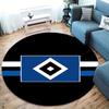 Hamburger Sportverein Round Area Rug,Carpet Rug for Living Room Bedroom Sofa Playroom Decor,Non-slip Floor Mat