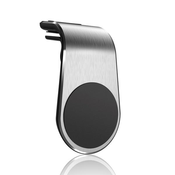 Metal Magnetic Car Phone Holder Mini Air Vent Clip Mount Magnet Mobile Stand for IPhone XS Max Smartphones In Car