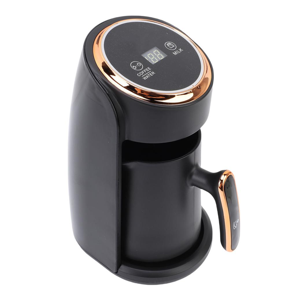 Turkish Coffee Machine 600W Anti Overflow 300ML Visible Turkish Coffee Maker 4 Cup for Home Office