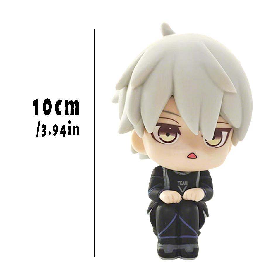 BLUE LOCK Akční figurky Isagi Yoichi Bachira Meguru Anime figurka Q verze Figurka PVC Sběratelský model Dětská panenka Hračky Dárky