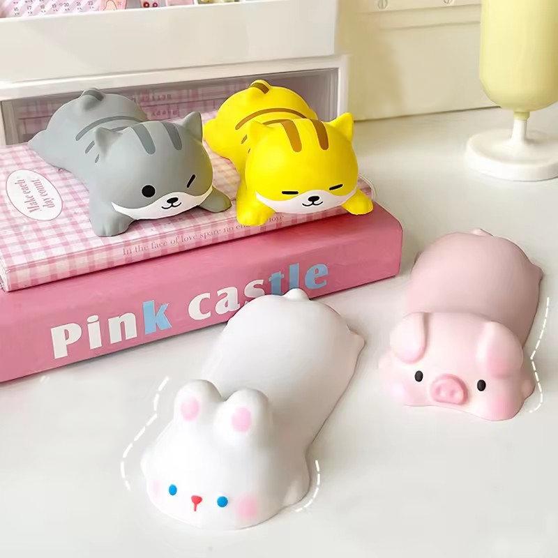 Cute Mouse Pad Keyboard Mouse Wrist Rest Support Girl Soft Computer Laptop Desk Mat Typing Protection Wrist Ergonomics Kawaii