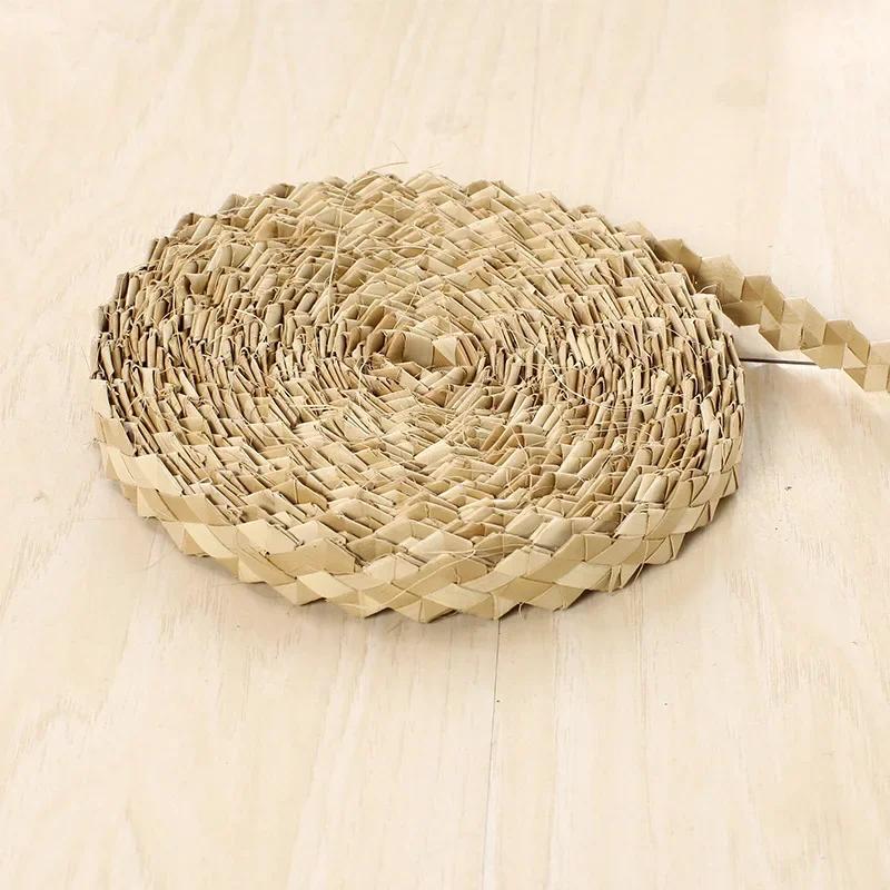DIY Special for Hats Materials Sunflower Grass Braided Plants Palm Leaf Crafts Household Items Straw Rope Craft Materials Straw