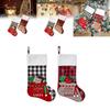 Beautifully Crafted Christmas Stocking Candy Bag With Unique Embroidered Details For Festive Decor