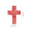 Pocket Hug Gift Natural Crystal Crosses Pendant Set With Description Cards For Jewelry Making And Home Decoration