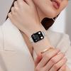 Watch Band for Apple Watch Series 11 10 42mm / 9 8 7 41mm / SE3 SE2 SE 6 5 4 40mm / 3 2 1 38mm Stainless Steel Milanese Magnetic Strap