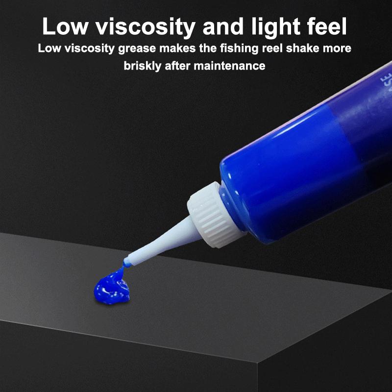 Protective Grease (20Ml) + Lubricant Oil For Fishing Reel Bearing Maintenance Oil Fishing Tool (20Ml X 2 Pcs)