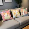 Cute Cartoon M-Masyumaro Cat Comfortable soft Pillow Case for Sofa Living Room Home office Decor Protective Covers