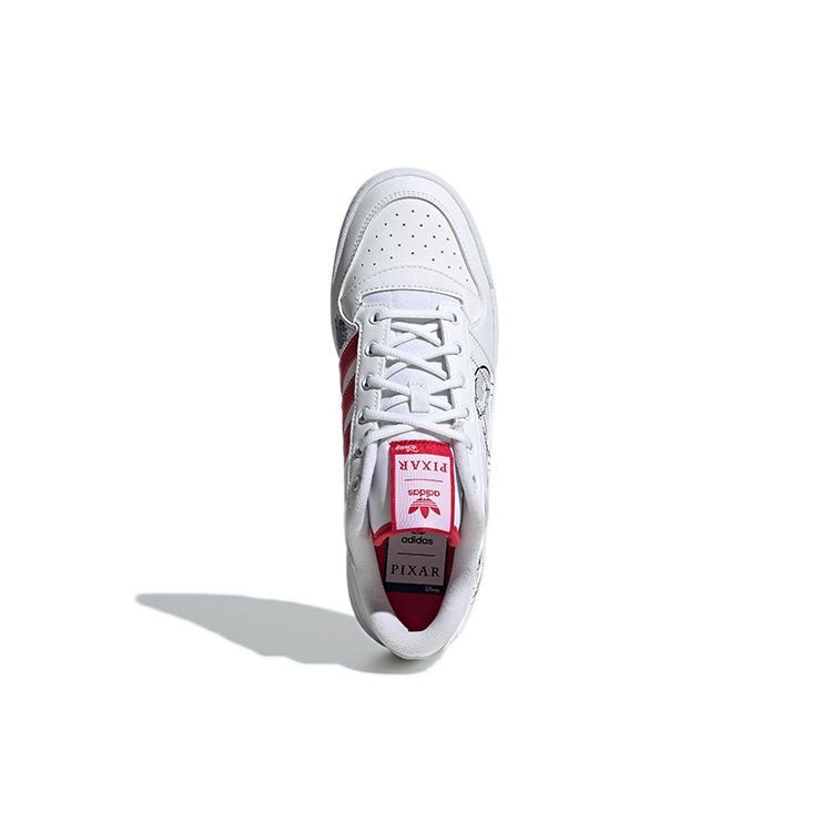 Disney Pixar X Adidas Forum Low Lotso & Friends Unisex Sneakers White Cloud-White Scarlet GX0991