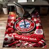 B-Bayern Munich (6)Printed Area Rug Carpet for Bedroom Living Room Home Decor Rugs Mat Non Slip Mat Rug for Bedside