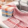 1/5/10 buc Prosop de bucătărie Prosop de ceai Lavetă Absorbant Bumbac Jacquard Plaid Prosop