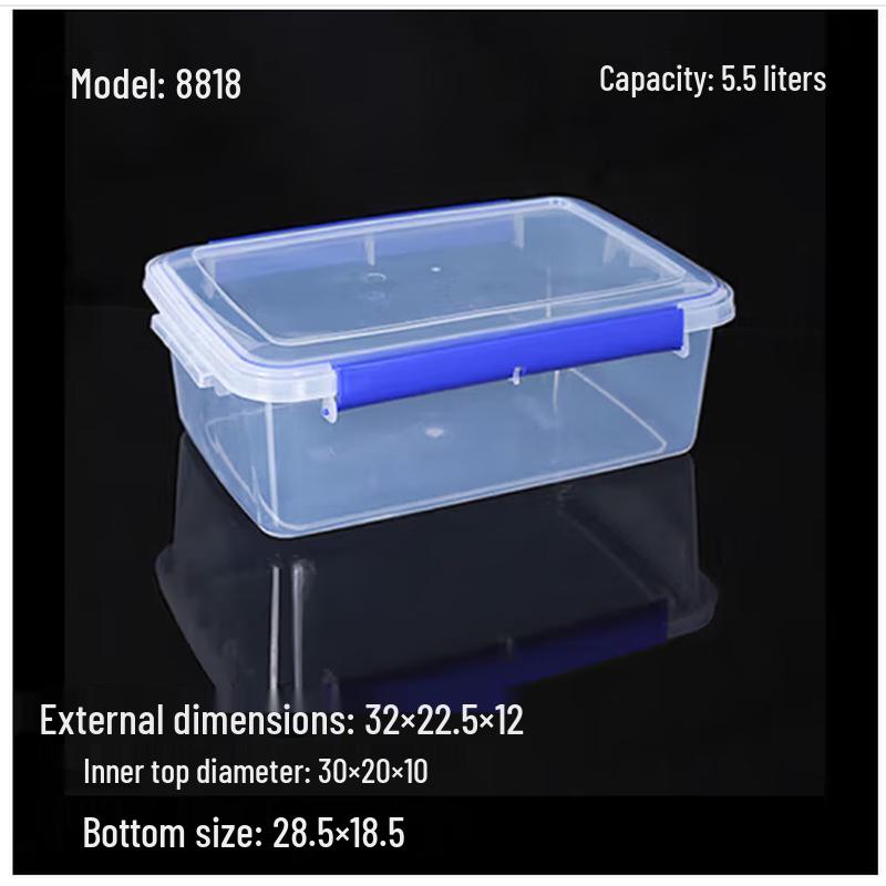 Fenning Zhanyi 5.5L Transparent Clip-Lock Food Storage Container