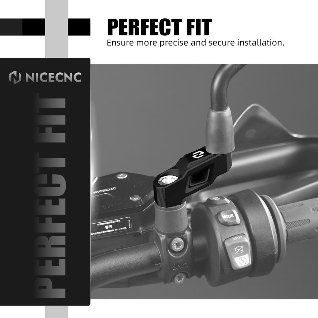 For BMW R1200GS/R1200GS Adventure 2013-2018 2017 2016 Mirror Extender Riser R1250GS/R1250GS Adventure 2019-2023 2022 2021 2020