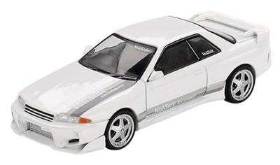 Sunrich MINI GT Maßstab Nissan Skyline R32 Veilside Combat Weiß Fertigprodukt 1/64 GT-R C-I (Rechtslenker) MGT01066-R